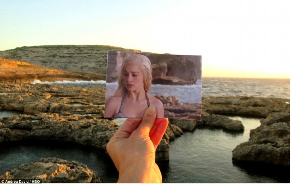 First appearance in the series Daenerys was filmed on the island of Gozo (Maltese Archipelago).