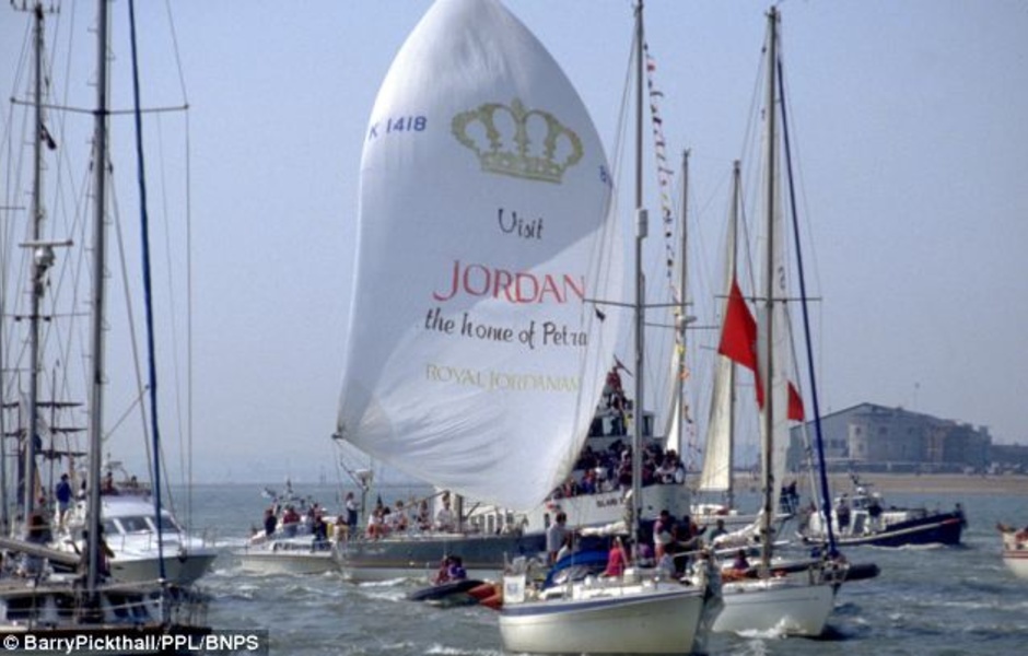 Судно после успешного выступления на Whitbread Round the World Race