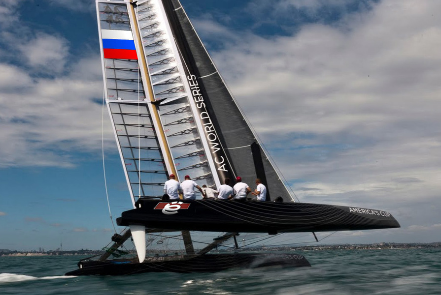 Yo-Challenge - Russian team at upcoming 34th America's Cup 2013