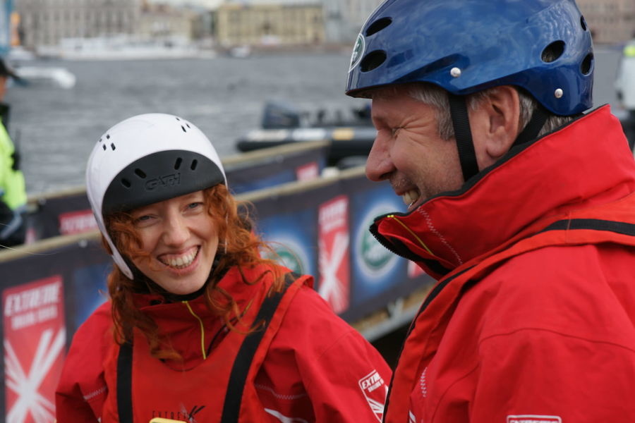 Fitting shoes and helmet - that's probably all the requirements for guests on the Extreme 40.