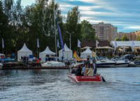 More than 1000 people visited the fair «Water World». The main entertainment for them was, of course, the opportunity to test yachts and boats in the waters of the Klyazma reservoir. 