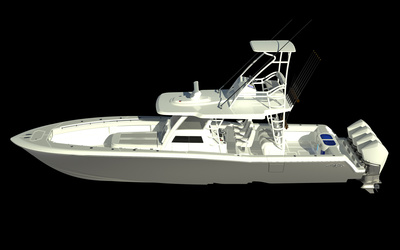 Invincible 43’ Open Fisherman