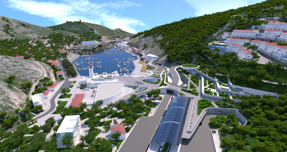 Presentation of the Concept of Civil Development of Balaklava Bay District. The site of the government of Sevostopol