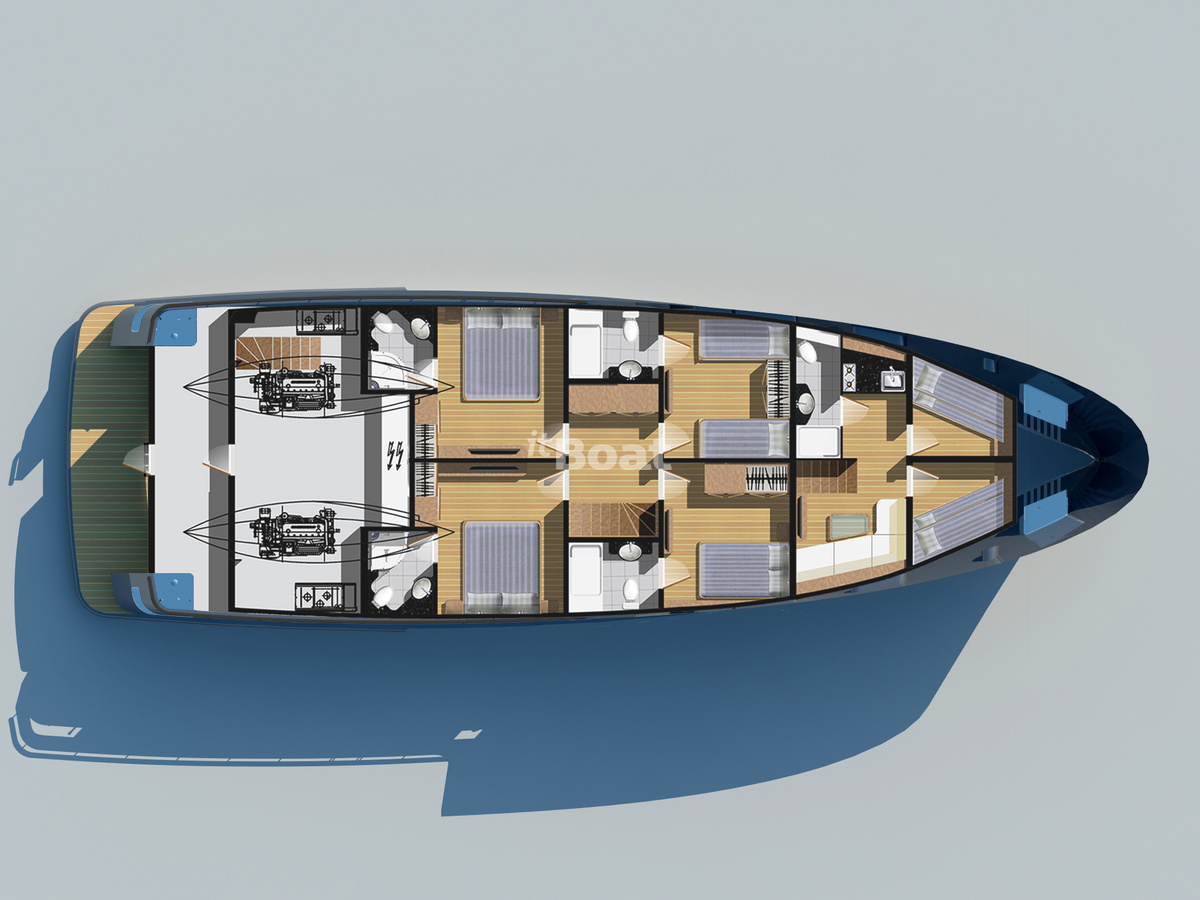 bering 80 yacht layout