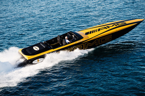 Cigarette 50' Marauder AMG GT S