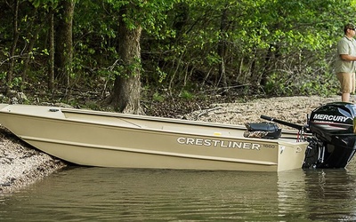 Crestliner 1660 Retreiver Jon Deluxe