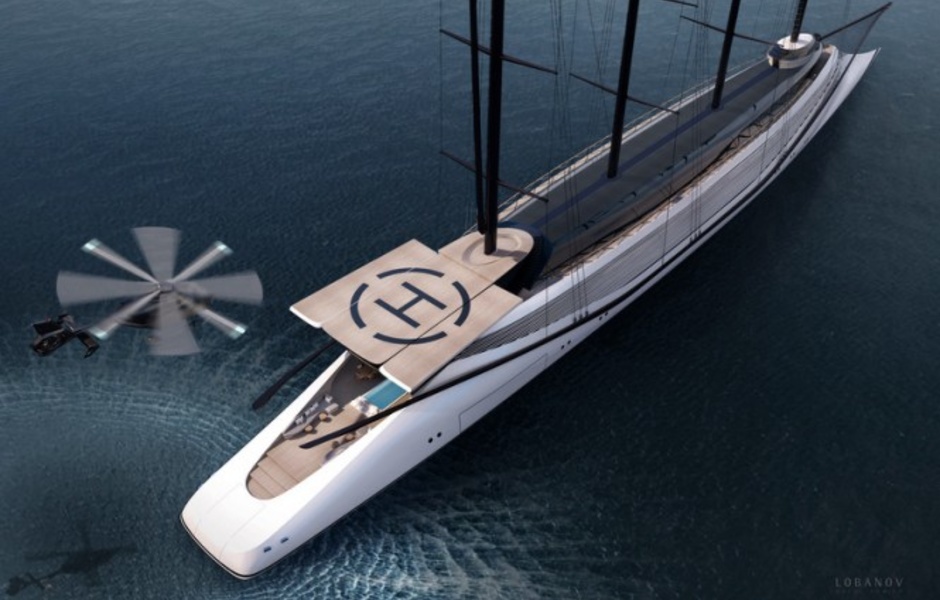 Yacht Phoenicia II Concept