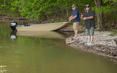 Crestliner 1660 Retreiver Jon Deluxe