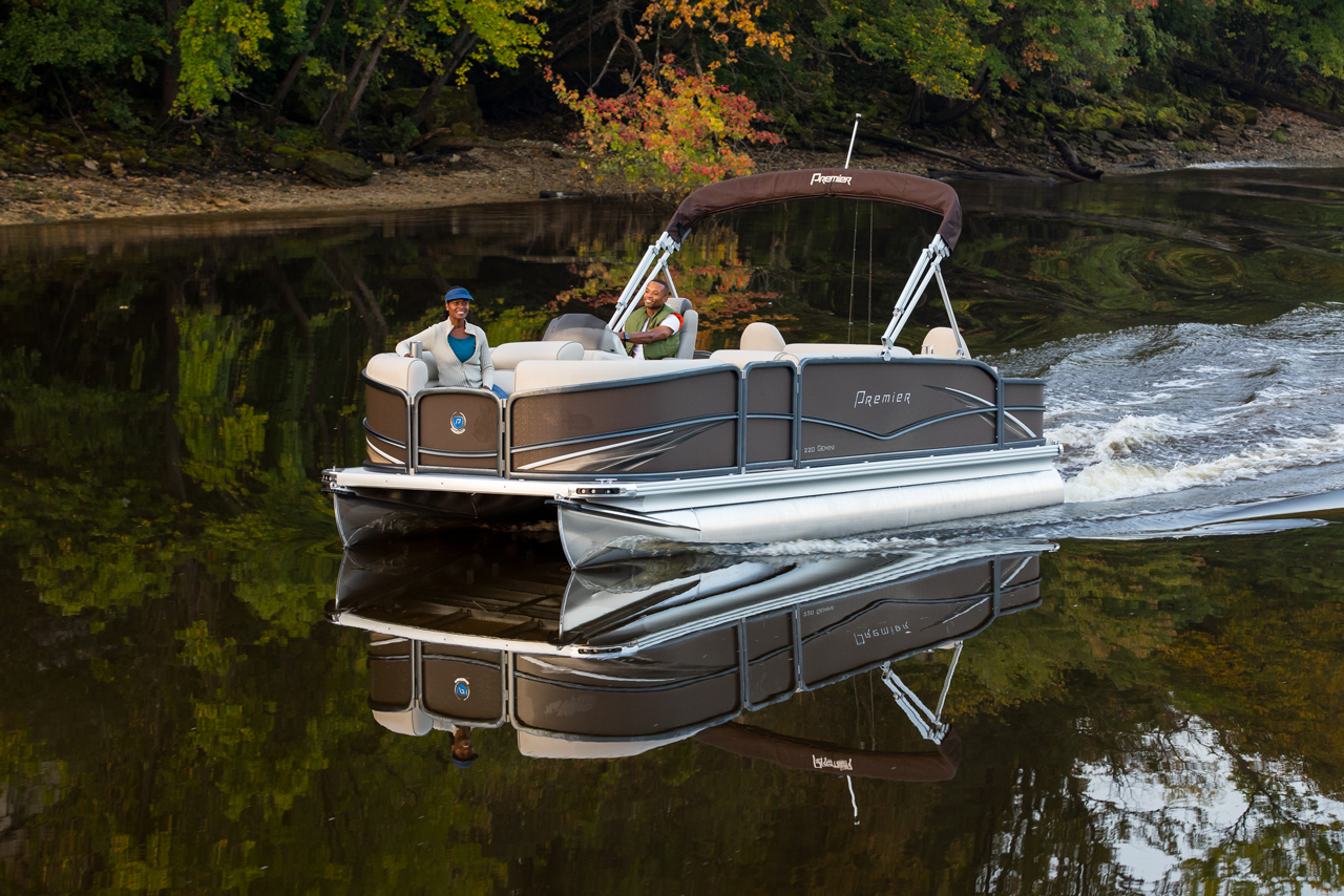 Premier Pontoons Gemini: Prices, Specs, Reviews and Sales Information ...