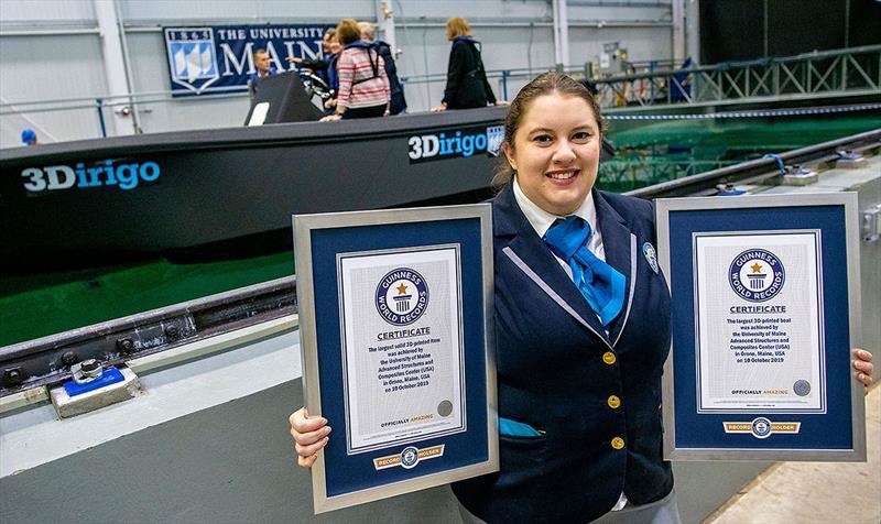 Three Guinness World Records in one fell swoop - a good catch, to put it mildly.