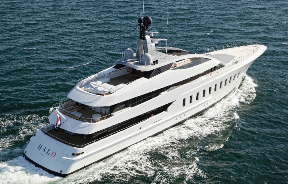 superyacht halo owner