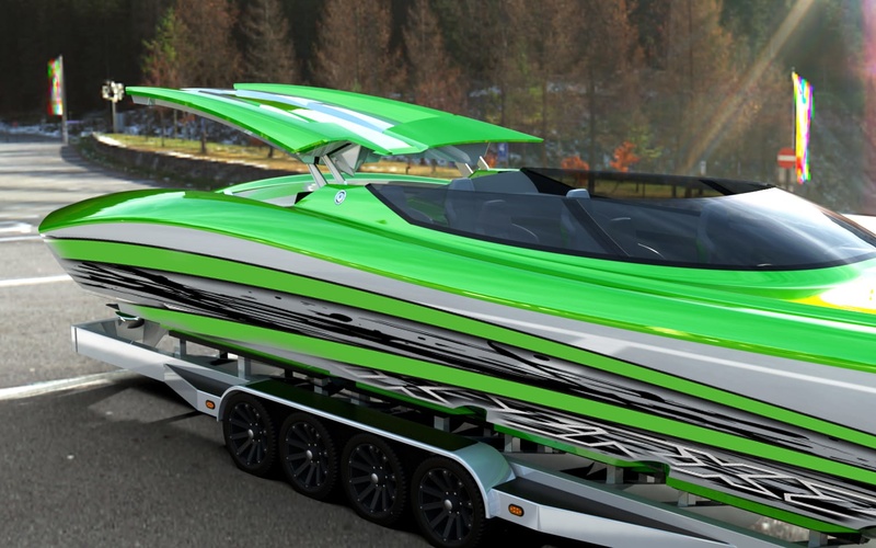 Adrenaline Powerboats ZRX54
