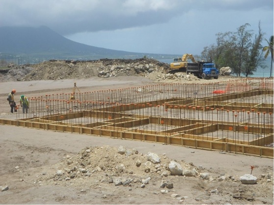 Construction of Park Hyatt Hotel