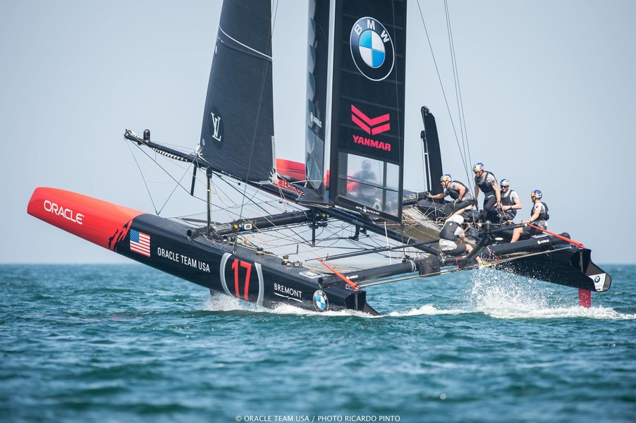 Who will be the winner of the Louis Vuitton America's Cup World Series?