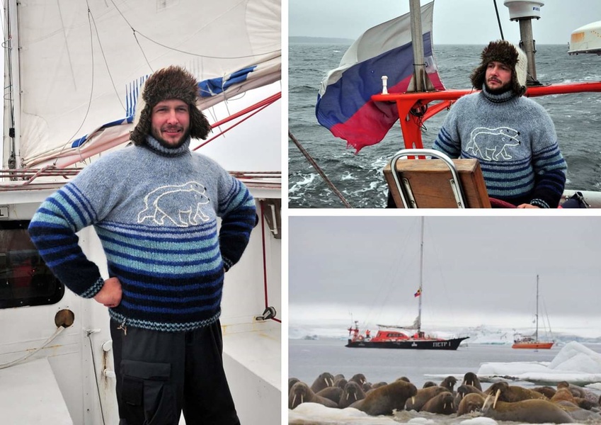 Captain of the circumnavigating yacht «Peter the Great» Daniel Gavrilov