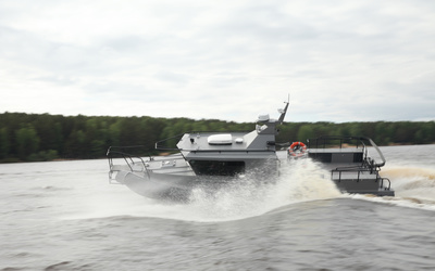 Rybinsk shipyard Лидер-11