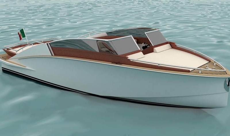 Wooden Boats Elettric Wood 26
