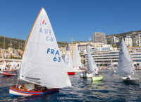The smallest part of the sailing fleet was represented by twenty-five 3.6-meter sloops. They also competed with each other. 