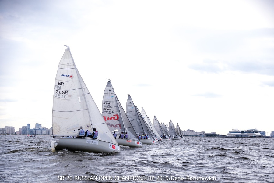 Russian Championships in SB20 class. Photo: Denis Razumovich 