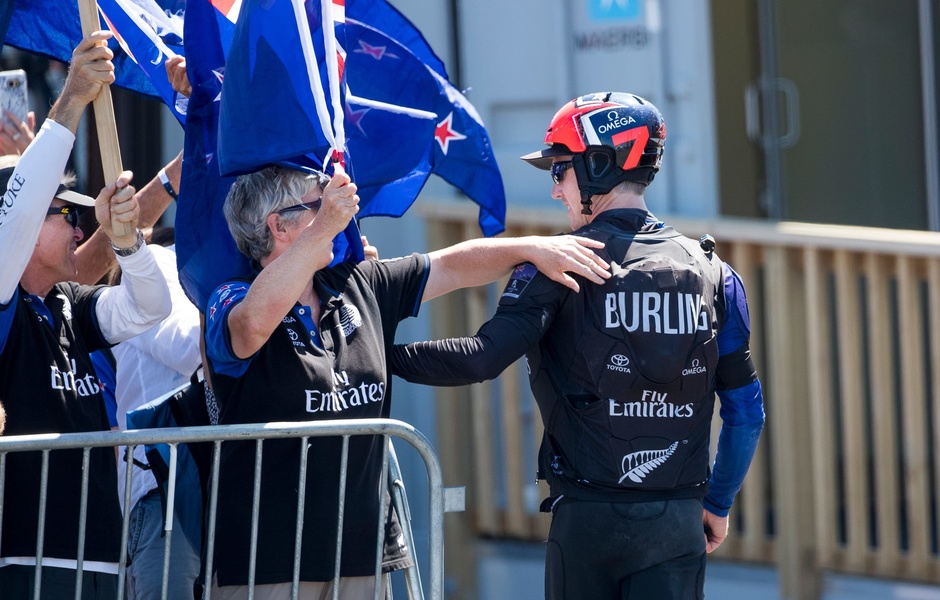 Piter Burling, Team NZ|
