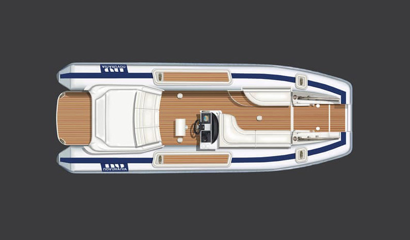 Novurania Catamaran 24 I/O