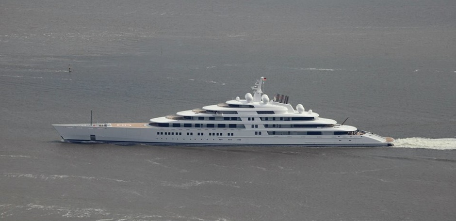 Azzam during a sea trial on June 18.