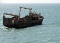 The Mauritanians were buying old ships from international companies, hoping to resell them. Naturally, it was unprofitable, so they remained on the coast with their older brothers.