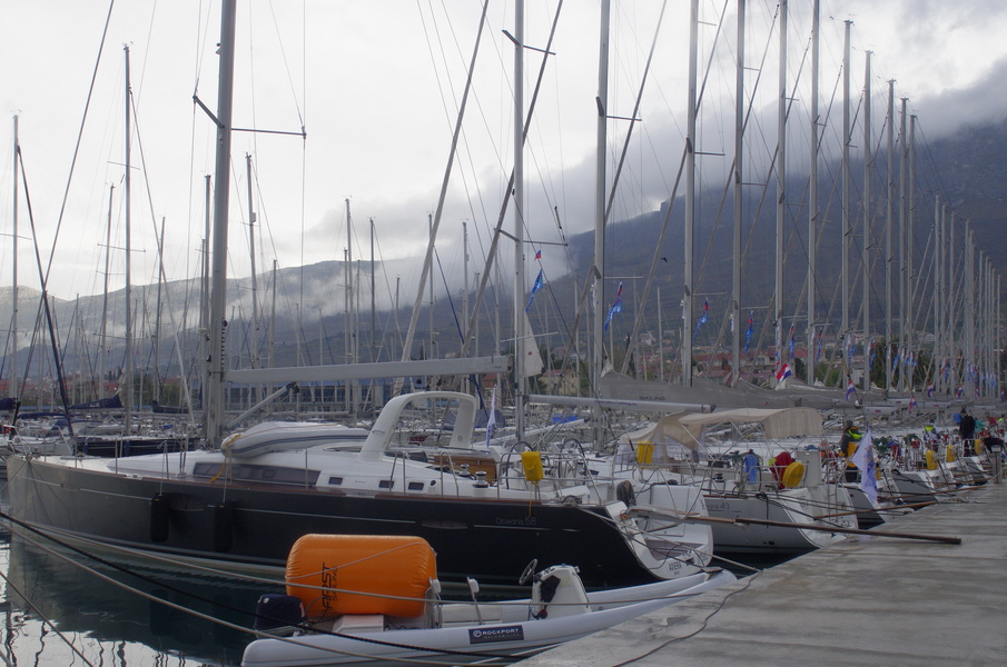 Marina Cashtela on the first day of the regatta.