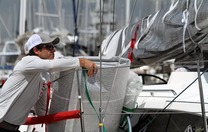 All the gear and sails are better checked carefully in the parking lot.