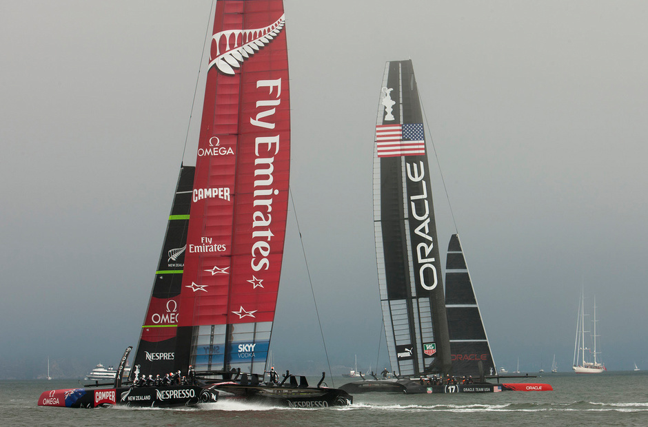 Two captains of America's Cup