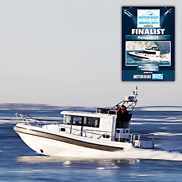 Last year the Paragon 31 was nominated for the Motor Yacht of the Year award.