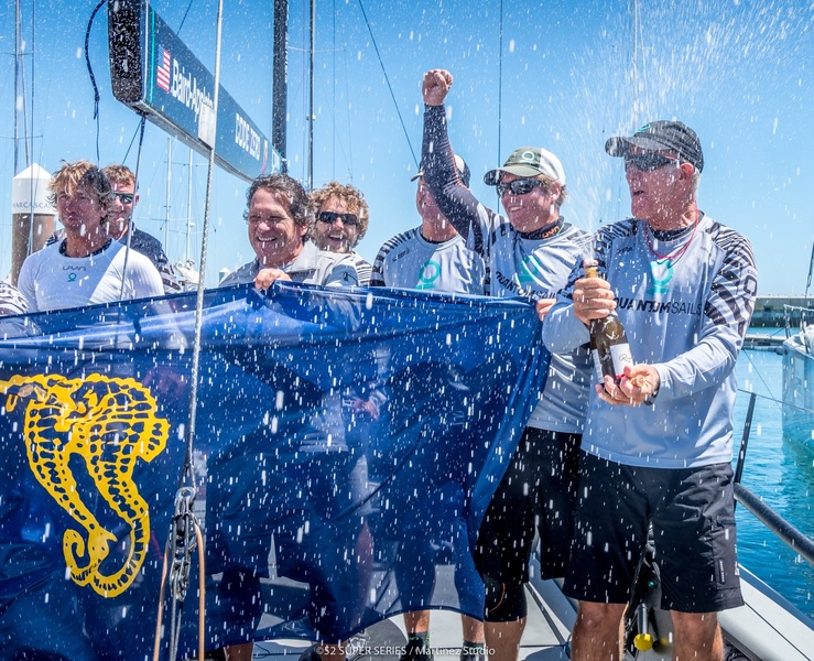 Quantum Racing celebrates victory in the stage