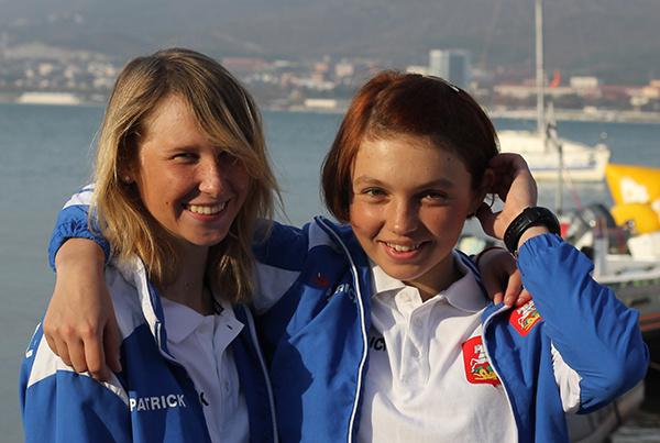 Alexandra Lepina and Maria Novoderezhkina