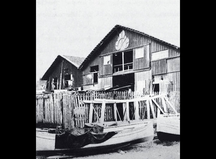 Baglietto shipyard at the end of the 19th century
