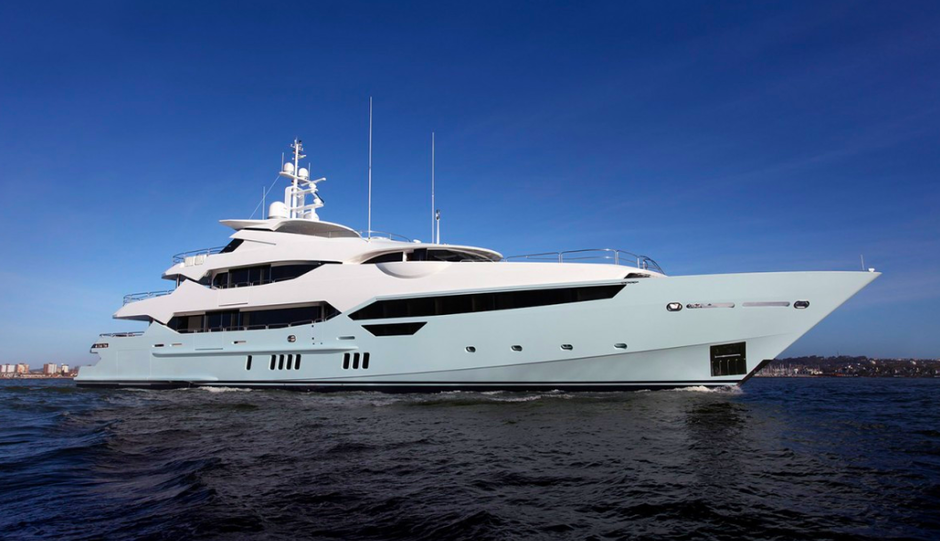 Maximum speed 155 Yacht is 22 knots.