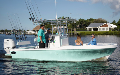 Dusky 227 V Open Fisherman