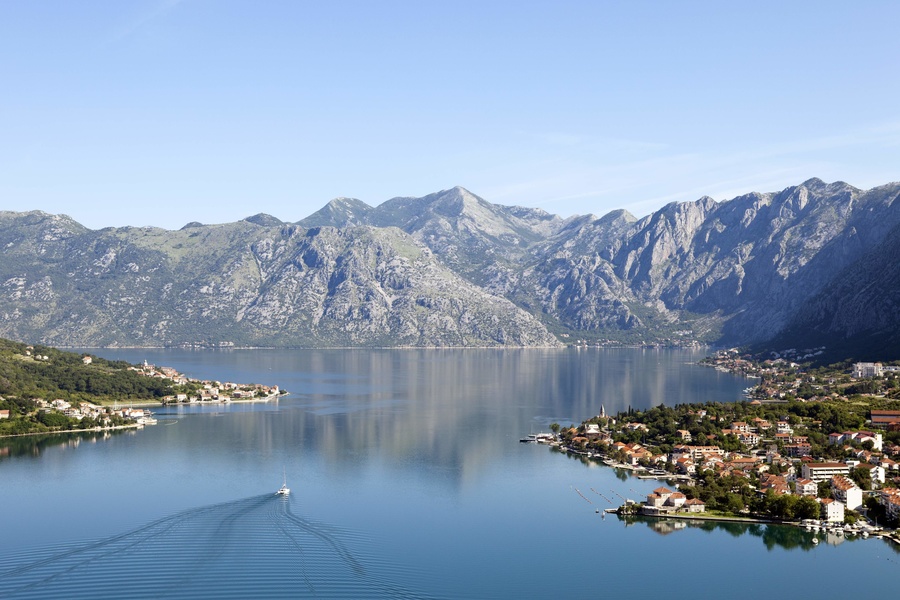 Landscapes near the marina