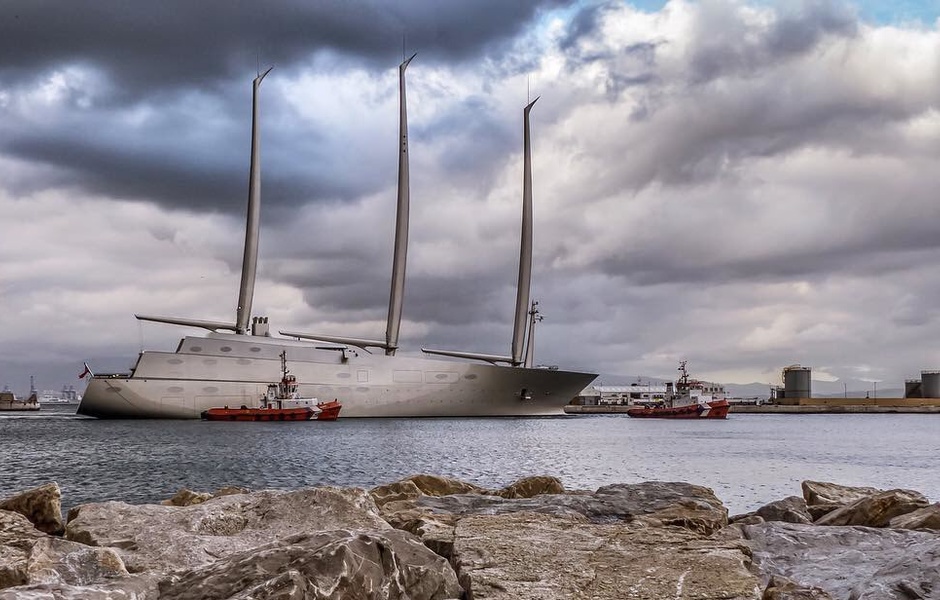 Sailing Yacht a парусная яхта