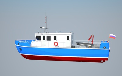 Trident Катер обеспечения водолазных работ