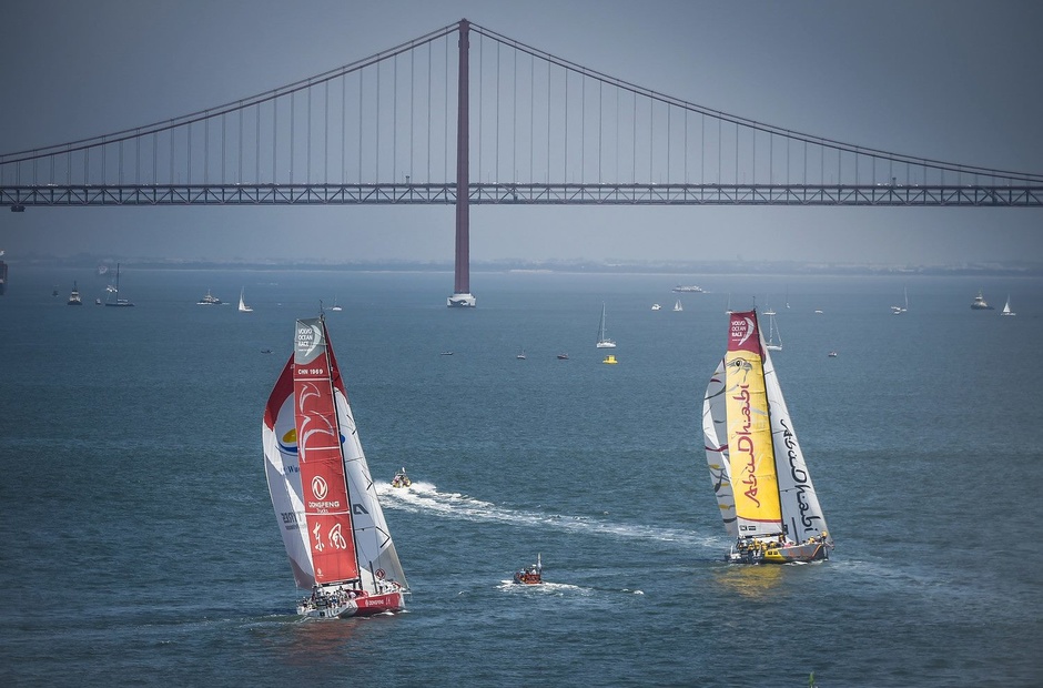 Lisbon's Volvo Ocean Race Port Race: Passions are getting hotter