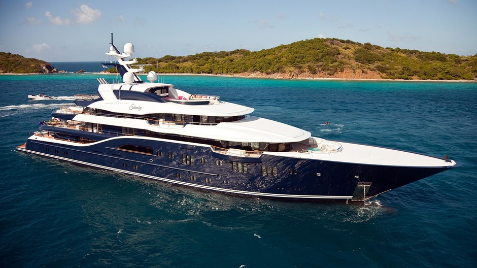 One of the largest Morgan Yacht &amp; Ship deals in 2017 was the sale of the 85.1-meter Lürssen Solandge.