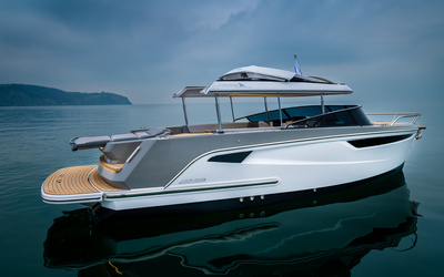 Alfastreet Marine 23 Cabin EVO Electric