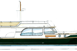 Linssen 46 Sedan Deckbridge