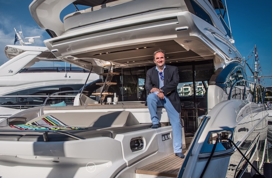 Anthony Sheriff, CEO of Princess Yachts.