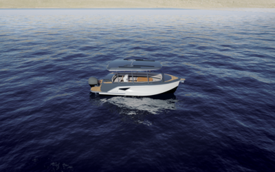 Alfastreet Marine 21 Open Outboard