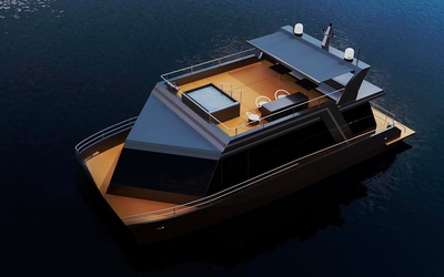 Bay Square Floating Solstice House