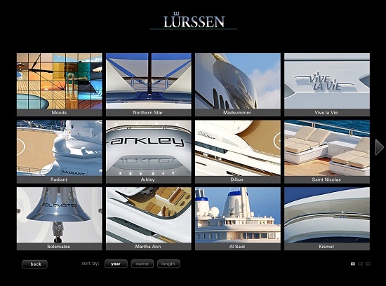 Пожалуй, сотня человек в мире может позволить себе Lürssen. Зато Lürssen App может позволить себе каждый.