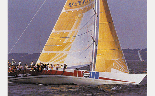 "Фазиси" на дистанции I этапа Whitbread 1989-90