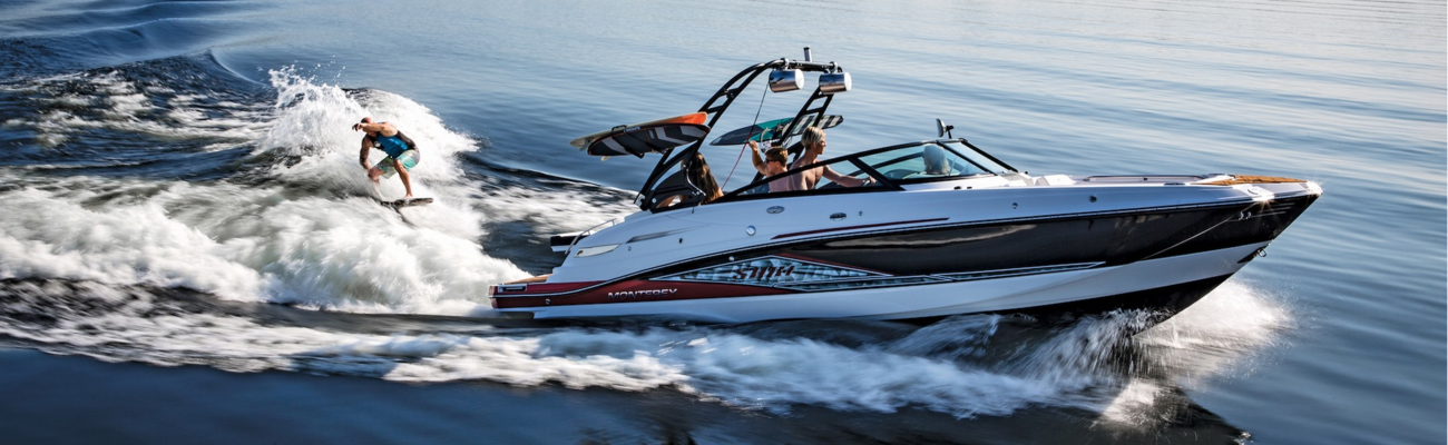 Motorboats designed for water sports with powerful engines and specialized hulls that create large wakes for hours of fun on the water.
