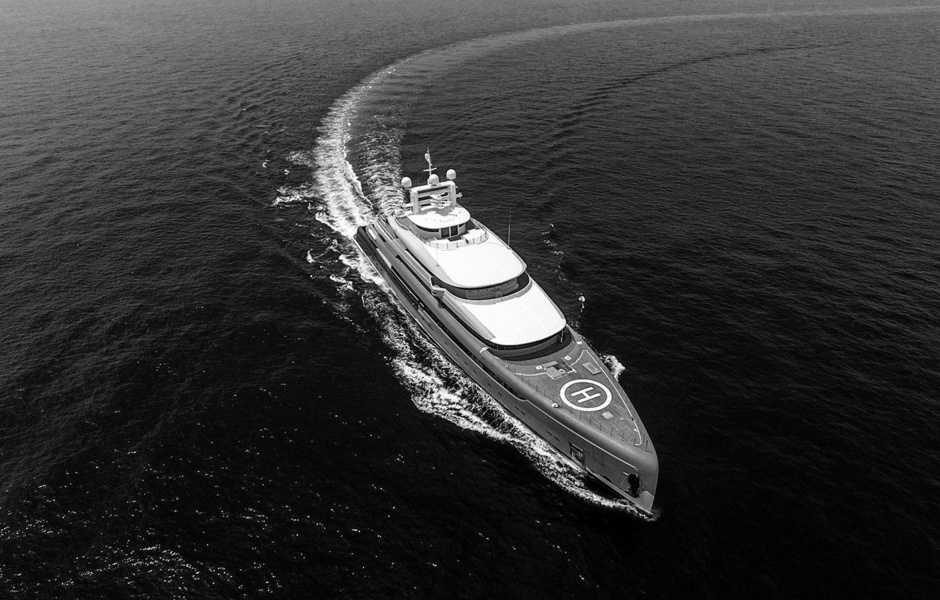 Illusion Plus, the largest boat built in China